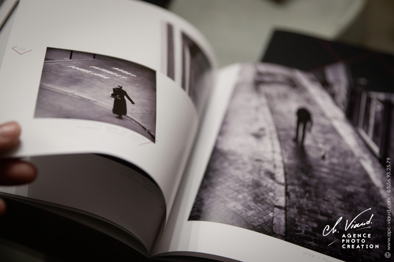 Création et mise en page d'un catalogue de présentation pour le photographe auteur Ange Perez et son exposotion humaniste